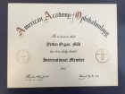 Op. Dr. Yetkin Özgan Göz Hastalıkları sertifikası