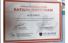 Dyt. Elif Topuz Diyetisyen sertifikası