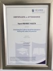 Dr. Mehmet Akgün Medikal Estetik Tıp Doktoru sertifikası