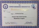 Dr. Mehmet Eşref Özgü Geleneksel ve Tamamlayıcı Tıp sertifikası