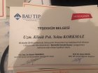 Uzm. Psk. Yekta Korkmaz Psikoloji sertifikası