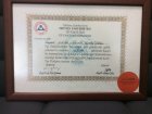 Op. Dr. Nurettin Türktekin Kadın Hastalıkları ve Doğum sertifikası