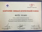 Dyt. Betül Yılmaz Dülger Diyetisyen sertifikası