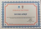 Uzm. Kl. Psk. Tayyibe Gökçe Psikoloji sertifikası
