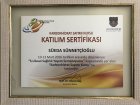 Dyt. Süeda Sünnetçioğlu Diyetisyen sertifikası