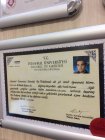 Op. Dr. Fatih Kenar Göz Hastalıkları sertifikası