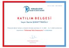 Uzm. Kl. Psk. Damla Şemsettinoğlu Psikoloji sertifikası