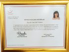 Dr. Ufuk Çenit Yılmaz Geleneksel ve Tamamlayıcı Tıp sertifikası