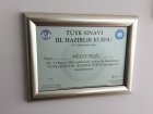 Op. Dr. Mesut Yeşil Üroloji sertifikası