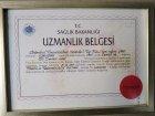 Op. Dr. Ümran İleri Plastik Rekonstrüktif ve Estetik Cerrahi sertifikası