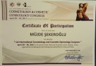 Op. Dr. Müjde Şekeroğlu Kadın Hastalıkları ve Doğum sertifikası