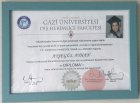 Dr. Dt. Ayşegül Ayhan Bani Diş Hekimi sertifikası