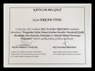Uzm. Kl. Psk. Erkam Ünal Psikoloji sertifikası