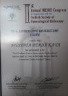 Op. Dr. Mustafa Derda Kaya Kadın Hastalıkları ve Doğum sertifikası
