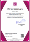 Klinik Psikolog  Seda Varlı Psikoloji sertifikası
