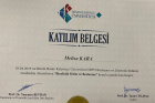 Dyt. Melisa Kara Diyetisyen sertifikası