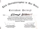 Op. Dr. Cüneyt Bozkut Kulak Burun Boğaz hastalıkları - KBB sertifikası