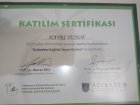 Dyt. M.Hayri Yusuf Diyetisyen sertifikası