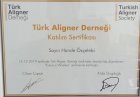 Dr. Dt. Hande Özçelebi Diş Hekimi sertifikası