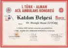 Op. Dr. Mustafa Murat Öztürk Plastik Rekonstrüktif ve Estetik Cerrahi sertifikası