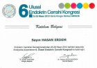Doç. Dr. Hasan Erdem Genel Cerrahi sertifikası