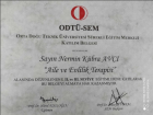 Psk. Nermin Kübra Yurttaş Psikoloji sertifikası