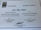 Dr. Psk. Esra Savaş Psikoloji sertifikası