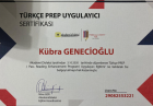 Çocuk Gelişim Kübra Genecioğlu Çocuk Gelişim sertifikası