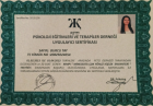Uzm. Psk. Burcu Tay Küçükoğlu Psikoloji sertifikası