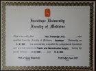 Prof. Dr. Naci Kostakoğlu Plastik Rekonstrüktif ve Estetik Cerrahi sertifikası
