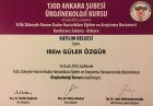 Op. Dr. İrem Güler Özgür Kadın Hastalıkları ve Doğum sertifikası