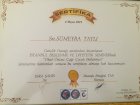 Dyt. Sümeyra Tatlı Diyetisyen sertifikası