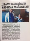 Prof. Dr. Mehmet Erkan Üstün Beyin ve Sinir Cerrahisi sertifikası