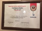 Op. Dr. Fatma Horasan Kadın Hastalıkları ve Doğum sertifikası