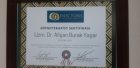 Dr. Öğr. Üyesi Alişan Burak Yaşar Psikiyatri sertifikası