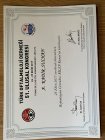 Op. Dr. Abdulkadir Sulhan Göz Hastalıkları sertifikası