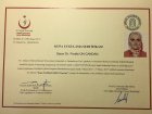 Uzm. Dr. Feride Ün Candan Nöroloji (Beyin ve Sinir Hastalıkları) sertifikası