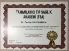 Uzm. Dr. Feride Ün Candan Nöroloji (Beyin ve Sinir Hastalıkları) sertifikası