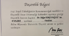 Prof. Dr. Tolga Topçuoğlu Diş Hekimi sertifikası