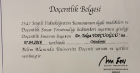 Prof. Dr. Tolga Topçuoğlu Diş Hekimi sertifikası