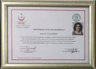 Dr. Pınar Kırdar Medikal Estetik Tıp Doktoru sertifikası