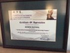 Uzm. Dr. Kerem Baykal Dermatoloji sertifikası