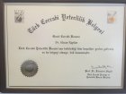 Prof. Dr. Hasan Kaplan Genel Cerrahi sertifikası