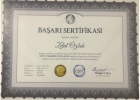 Psk. Zelal Özbek Psikoloji sertifikası