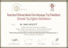 Uzm. Dr. Melis Mosavi Dermatoloji sertifikası