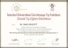 Uzm. Dr. Melis Mosavi Dermatoloji sertifikası