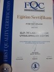 Dyt. Ayşe Nur Gölcük Diyetisyen sertifikası