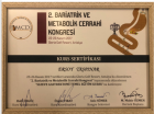 Op. Dr. Ersoy Taşpınar Genel Cerrahi sertifikası