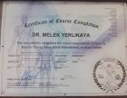 Uzm. Dr. Melek Kuloğlu Fiziksel Tıp ve Rehabilitasyon sertifikası