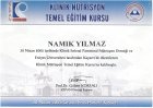 Op. Dr. Namık Yılmaz Genel Cerrahi sertifikası